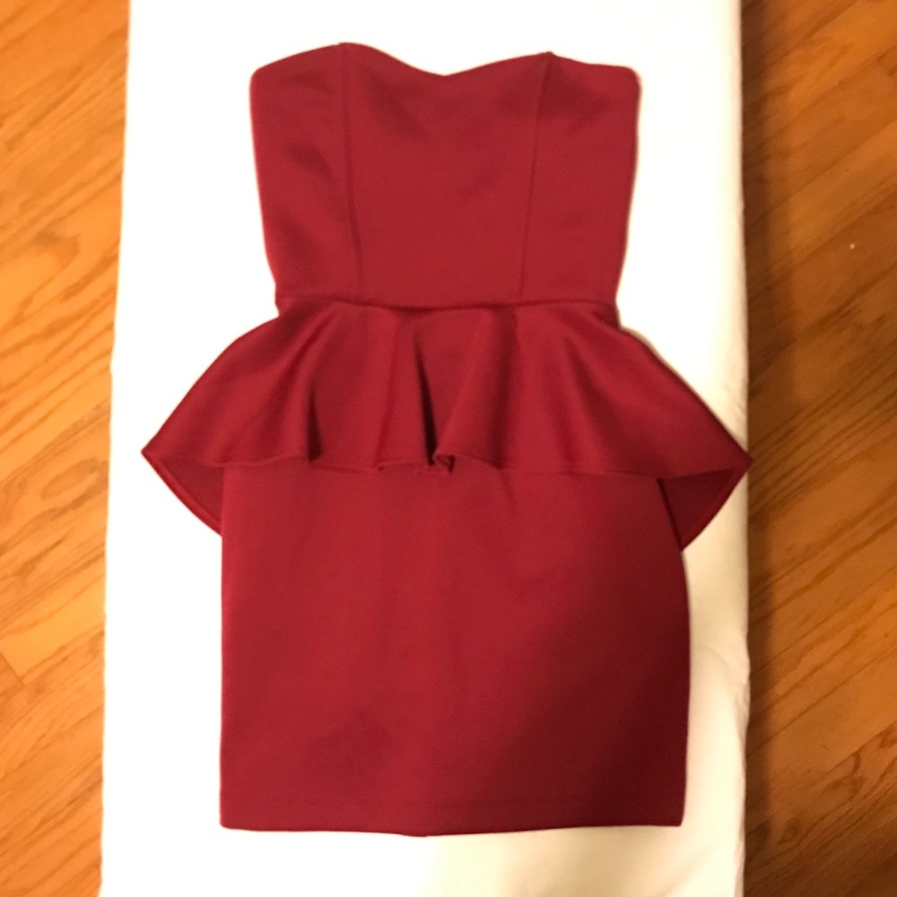 Strapless dress, size xs
